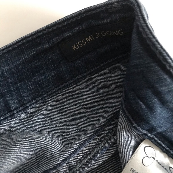 Jessica Simpson Regular Rise Blue Denim Jeans - Picture 15 of 16